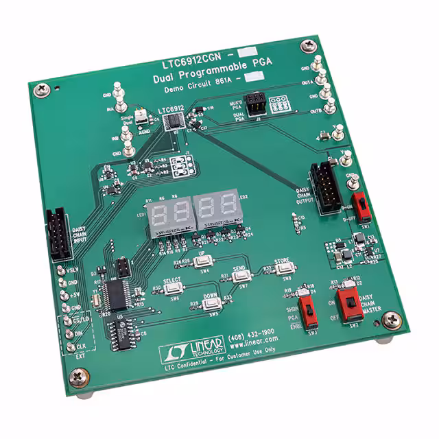 DC861A-A Analog Devices Inc.  Cartes d'évaluation - Amplificateurs opérationnels